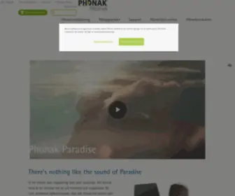 Phonak.se(Hitta den bästa hörsellösningen) Screenshot