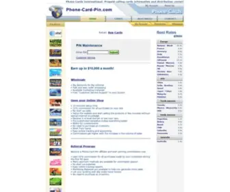 Phone-Card-PIN.com(Phone Card PIN) Screenshot