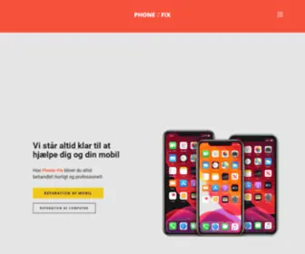 Phone-Fix.dk(Reparation af mobil og computer) Screenshot
