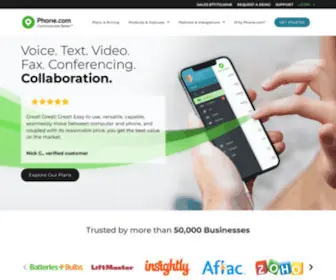 Phone.com(An affordable VoIP virtual business phone system) Screenshot