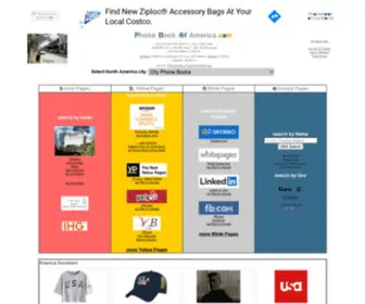Phonebookofamerica.com(Phone Book of) Screenshot