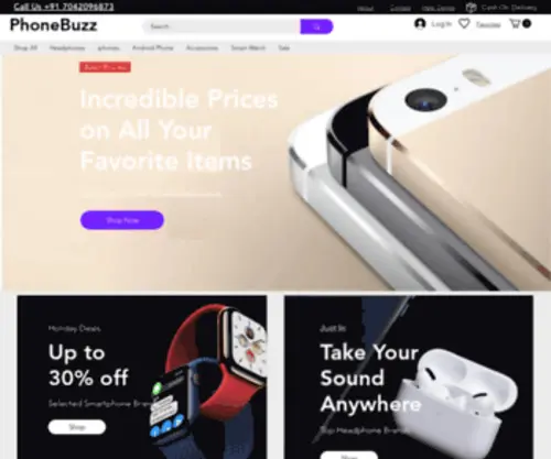 Phonebuzz.in(Phonebuzz grab your iphone at best price) Screenshot