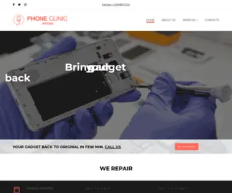 Phoneclinic.net(PhoneClinic ? PhoneClinic) Screenshot