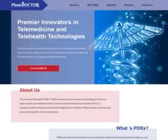 Phonedoctorx.com(American Doctors Online (ADOL) Telehealth and Telemedicine) Screenshot