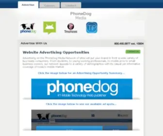 Phonedogmedia.com(PhoneDog Media) Screenshot