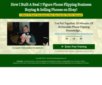 Phoneflippingacademy.com(10 Easy Steps) Screenshot