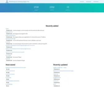 Phonegap-Plugins.com(PhoneGap & Cordova plugins list) Screenshot