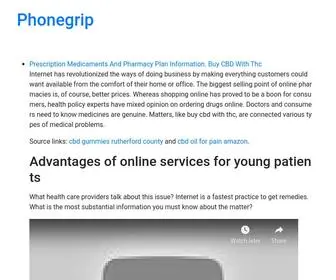 Phonegrip.ru(Phonegrip) Screenshot