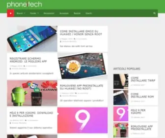 Phoneitech.com(Guide e soluzioni sui dispositivi cinesi) Screenshot
