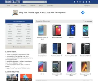 Phonelatest.com(Mobile) Screenshot