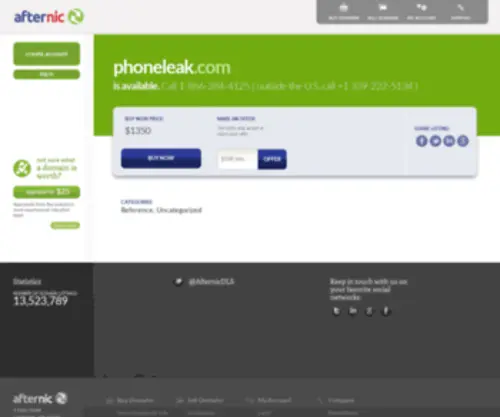 Phoneleak.com(Phoneleak) Screenshot