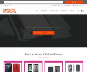 Phonemagics.com(Nigeria Home for phone repair parts) Screenshot