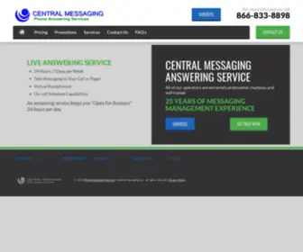 Phonemessagingservice.com(Answering Services) Screenshot