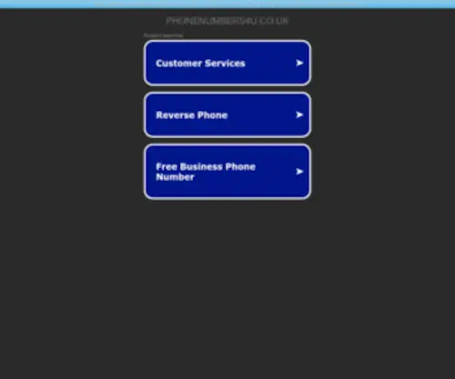 Phonenumbers4U.co.uk(Premium Rate Numbers) Screenshot