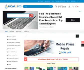 Phoneparts.lk(Professional Mobile & Cell Phone Repair Parts Online) Screenshot