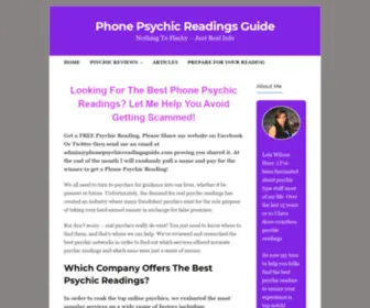 Phonepsychicreadingsguide.com(Nothing To Flashy) Screenshot