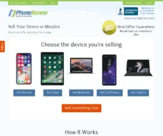 Phonerenew.com Screenshot