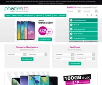 Phonesltd.co.uk(Phones LTD) Screenshot