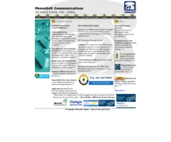 Phonesoft.com(PhoneSoft Unified Messaging for Lotus Notes) Screenshot