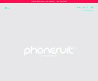 Phonesuit.com(IPhone battery case) Screenshot