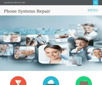 Phonesystemsrepair.com(Phone Systems Repair) Screenshot