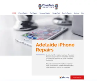 Phonetechservices.com.au(IPhone Repair Adelaide) Screenshot
