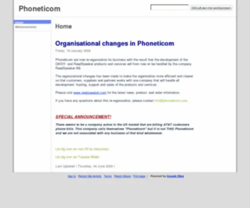 Phoneticom.com(Phoneticom) Screenshot