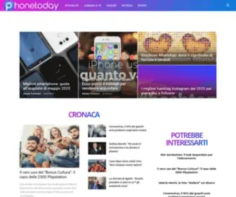 Phonetoday.it(L'informazione passa anche per lo smartphone) Screenshot