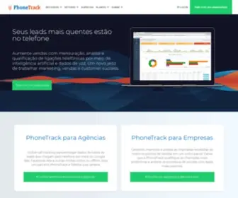 Phonetrack.com.br(Aumente a performance com dados de voz Test) Screenshot