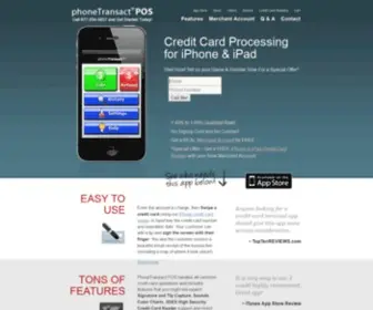 Phonetransact.com(POS System) Screenshot