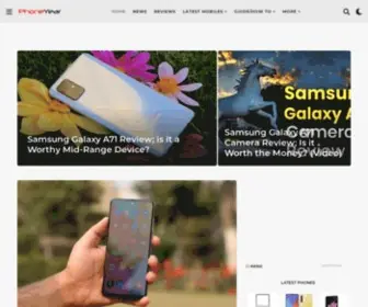 Phoneyear.com(Mobile Phone Reviews) Screenshot