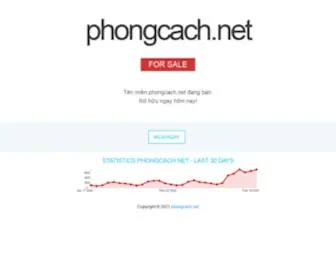 Phongcach.net(Tên miền) Screenshot