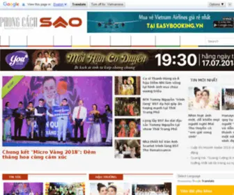 Phongcachsao.com(Phongcachsao) Screenshot