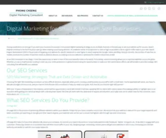 Phongchieng.com(San Diego SEO Consultant for Small & Medium Sized Businesses) Screenshot