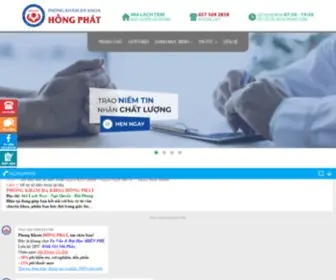 Phongkhamhongphat.vn(Phòng Khám Đa Khoa Hồng Phát) Screenshot