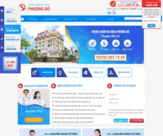 Phongkhamphuongdo.vn(Phòng Khám Đa Khoa Phượng Đỏ) Screenshot