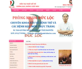 Phongkhamtriducloc.com(Bệnh) Screenshot