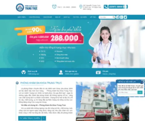 Phongkhamtrungtruc.vn(Phongkhamtrungtruc) Screenshot