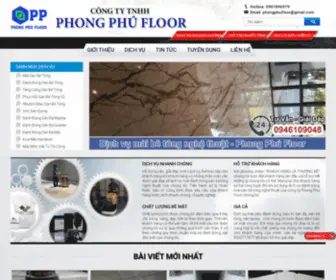 Phongphufloor.com(Phongphufloor) Screenshot