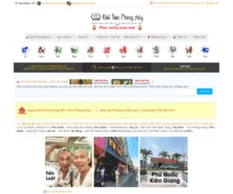 Phongthuycaivan.org(Phongthuycaivan) Screenshot