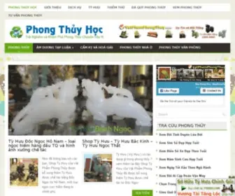 Phongthuyhoc.com(PHONG THUY HOC) Screenshot