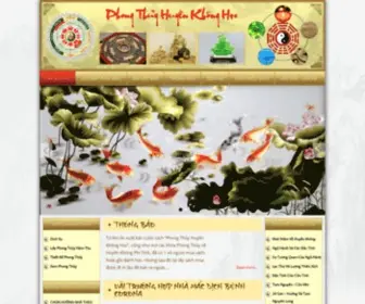 Phongthuyhuyenkhonghoc.net(Phongthuyhuyenkhonghoc) Screenshot