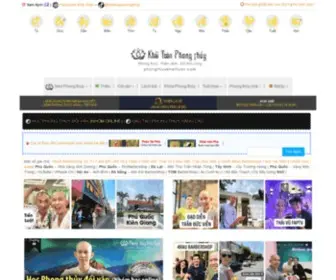 Phongthuykhaitoan.com(Phong thuỷ Khải Toàn) Screenshot