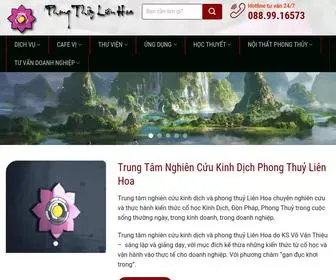 Phongthuylienhoa.org(Trang chủ) Screenshot