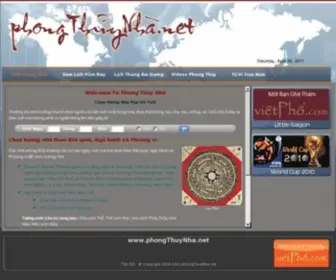 Phongthuynha.net(Xem Phong Thuy Nha Dat) Screenshot