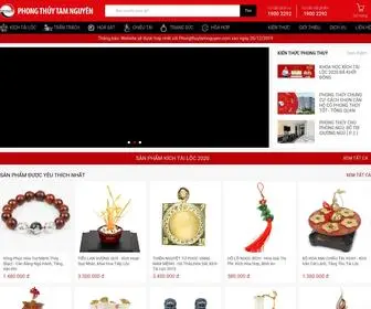 Phongthuytamhop.com(Phong Thuỷ Tam Nguyên) Screenshot