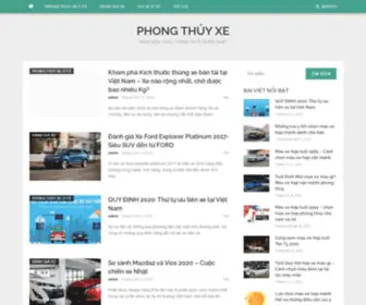 Phongthuyxe.com(Bảo dưỡng ô tô) Screenshot