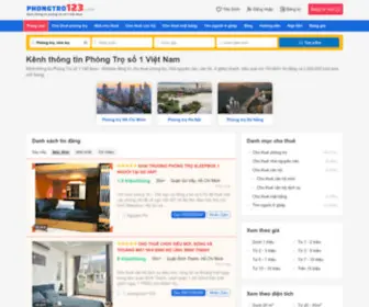 Phongtro123.com(Kênh thông tin Phòng trọ số 1 Việt Nam) Screenshot
