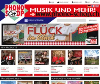 Phono-Shop.ch(Musik und Mehr) Screenshot