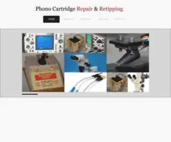 Phonocartridgeretipping.com(Phono Cartridge Repair) Screenshot